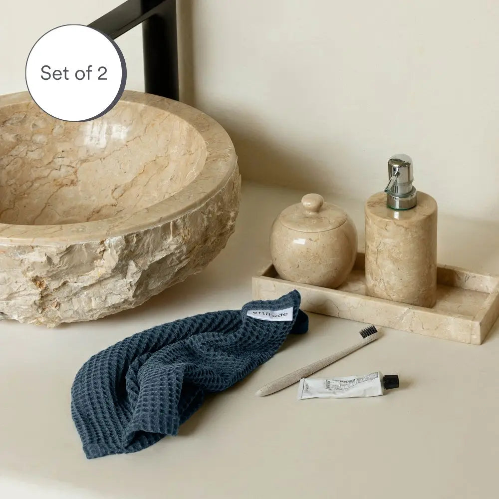 Bamboo Waffle Towels-Home & Garden > Linens & Bedding > Towels > Bath Towels & Washcloths-Parc Decor