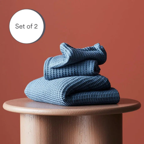 Bamboo Waffle Towels-Home & Garden > Linens & Bedding > Towels > Bath Towels & Washcloths-Parc Decor