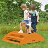Banyan Jumbo Rocker & Climber | 2-in-1 Wooden Climbing Arch and Rocking Boat for Kids, Indoor & Outdoor