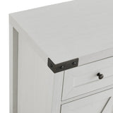 Barn Door Accent Cabinet