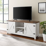Barn Door TV Stand-Entertainment-Parc Decor
