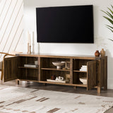Barn Door TV Stand-Entertainment-Parc Decor