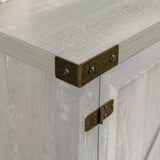 Barn Door TV Stand-Entertainment-Parc Decor