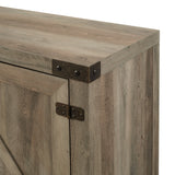 Barn Door TV Stand-Entertainment-Parc Decor