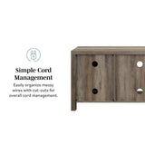 Barn Door TV Stand-Entertainment-Parc Decor
