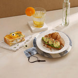 Barolo Striped Marble Cheese Board-marble cutting board / platter-Parc Decor