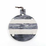 Barolo Striped Marble Cheese Board-marble cutting board / platter-Parc Decor