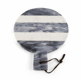 Barolo Striped Marble Cheese Board-marble cutting board / platter-Parc Decor