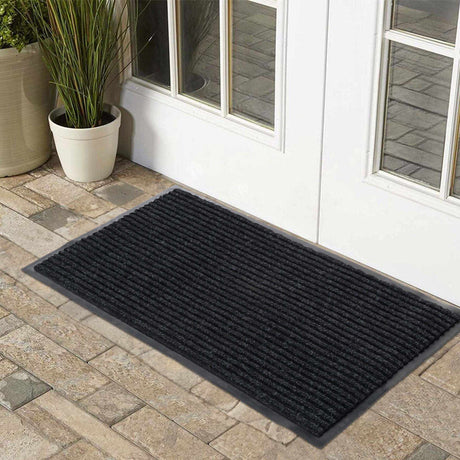 Basic Outdoor Mat, Black-Rug Accessories-Parc Decor