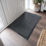 Basic Outdoor Mat, Gray-Rug Accessories-Parc Decor