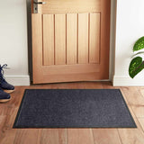 Basic Outdoor Mat, Gray-Rug Accessories-Parc Decor