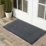 Basic Outdoor Mat, Gray-Rug Accessories-Parc Decor