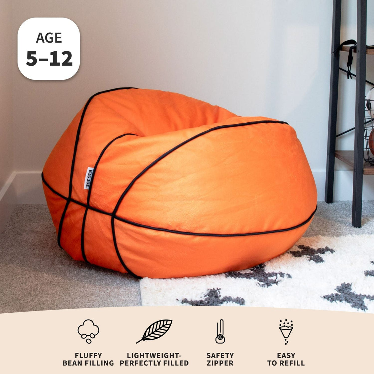 Basketball Sports Ball-bean filled-Parc Decor