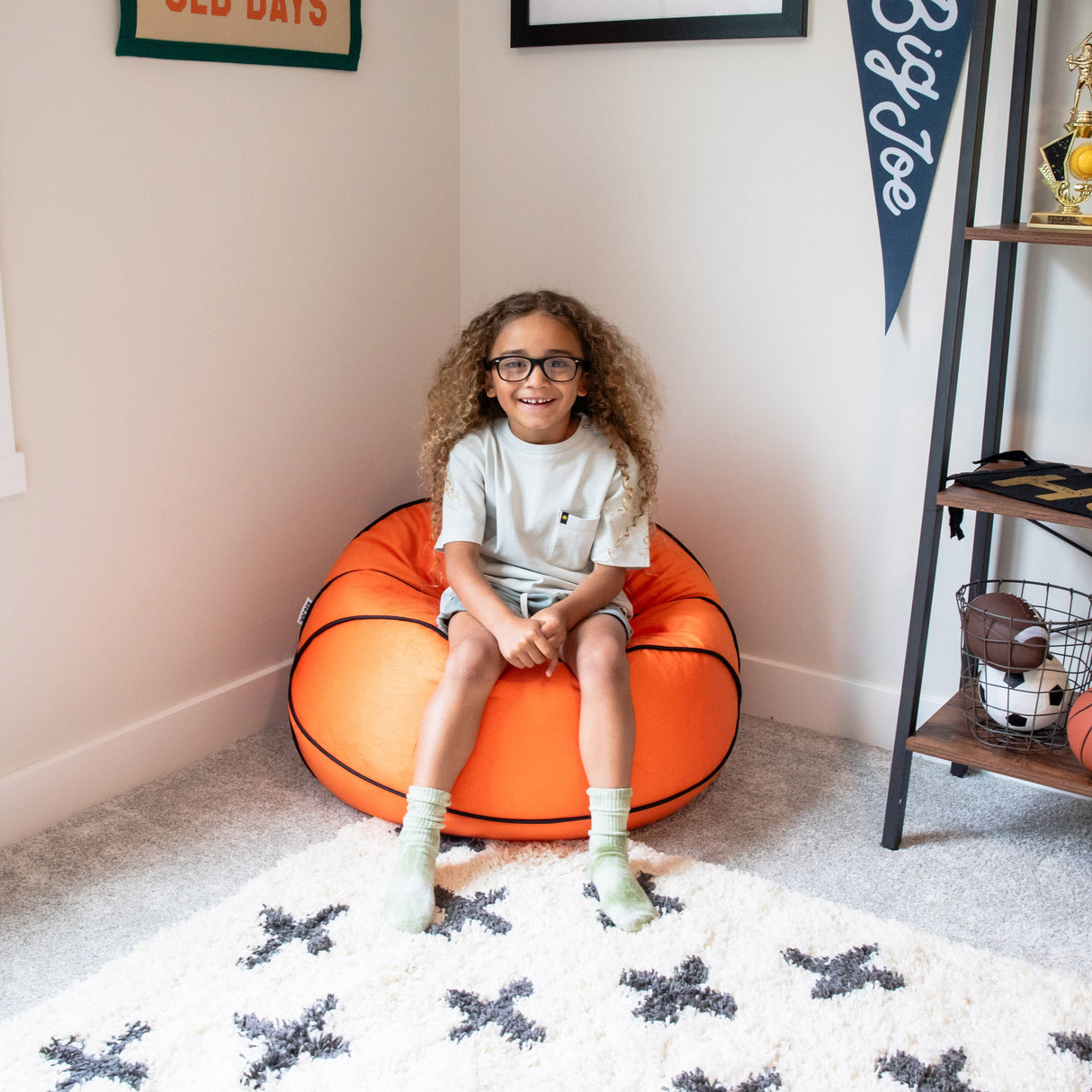 Basketball Sports Ball-bean filled-Parc Decor