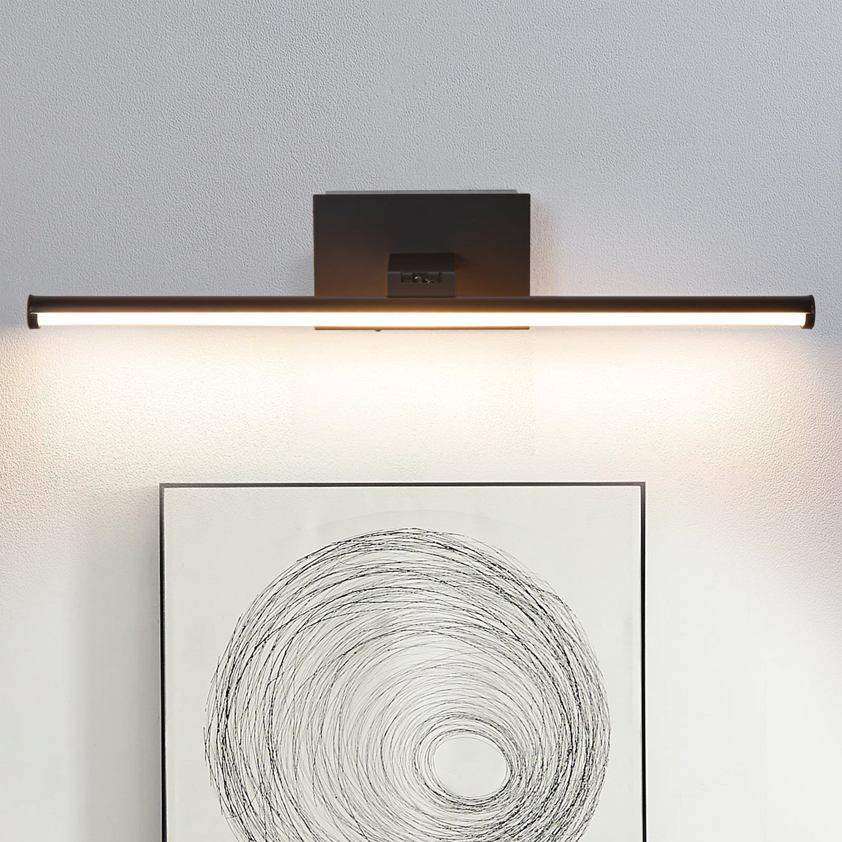 Battery-powered LED Mirror Vanity Light with Remote Control-壁灯-Parc Decor