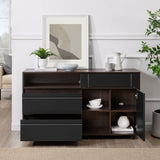 Beckett 52" Contemporary Storage Buffet Sideboard & TV Stand-Dining / Kitchen-Parc Decor