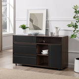 Beckett 52" Contemporary Storage Buffet Sideboard & TV Stand-Dining / Kitchen-Parc Decor