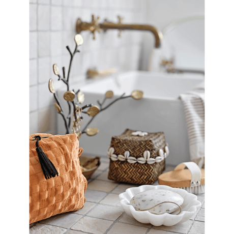 Beech Wood Bath Brush with Elastic Band-Bath Brush-Parc Decor