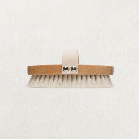 Beech Wood Bath Brush with Elastic Band-Bath Brush-Parc Decor