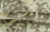 Beige And Brown Traditional Oushak Design Hand Knotted 3x5 wool area rug