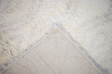 Beige and Charcoal Modern Handmade 5x8 Wool Area Rug