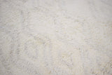 Beige and Charcoal Modern Handmade 5x8 Wool Area Rug