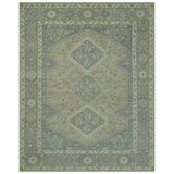 Beige And Gray Traditional Turkish Design 8x10 Hand Knotted Wool Area Rug
