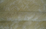 Beige and Ivory Modern Abstract Hand loom 5x8 wool And Art Silk Area Rug-Area Rug-Parc Decor