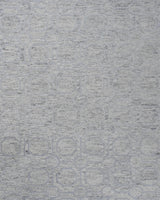 Beige and Silver Hand Hooked Modern Wool Area Rug-Area Rug-Parc Decor