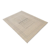Beige Gabbeh Design Hand Loomed Wool Area Rug