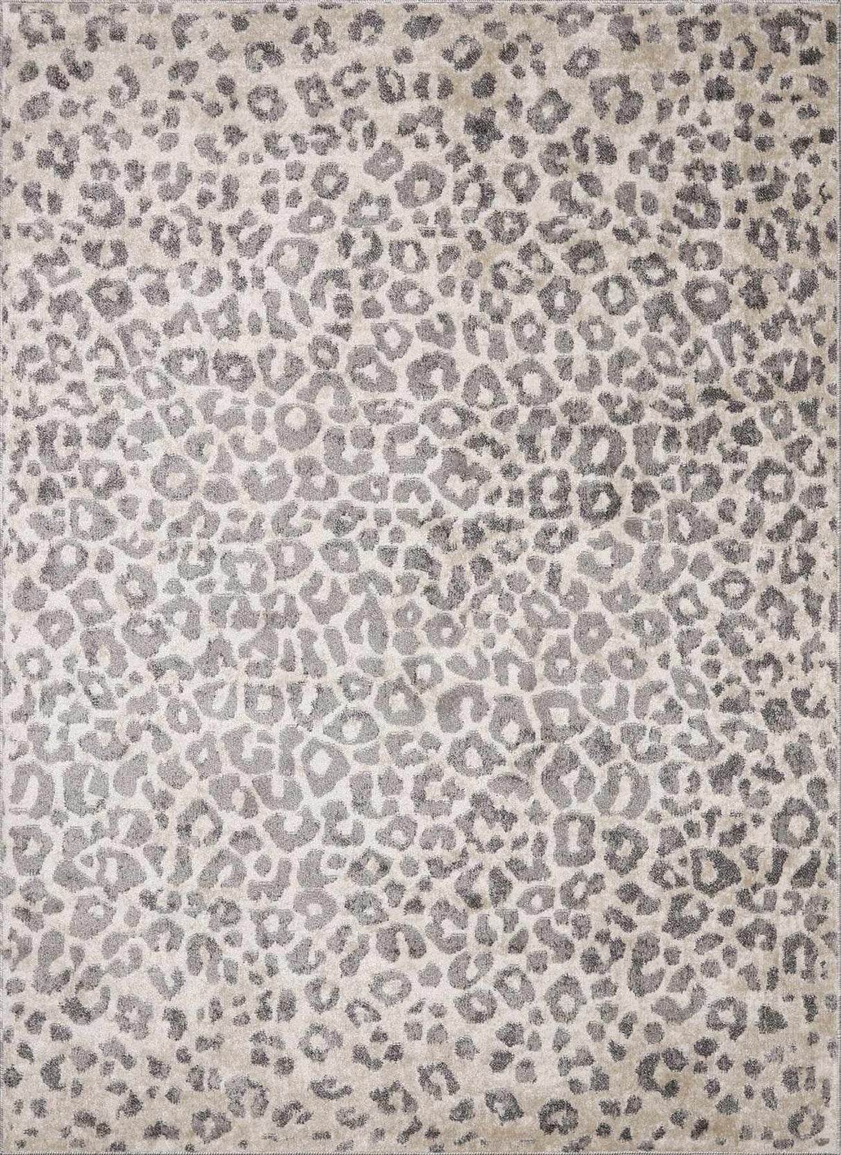 Beige Liversedge Leopard Print Area Rug-Rugs-Parc Decor