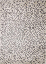 Beige Liversedge Leopard Print Area Rug-Rugs-Parc Decor