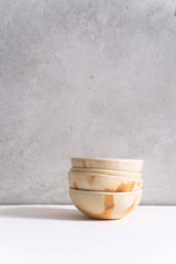 Beige Matte Stoneware Bowl
