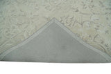 Beige Modern Style Hand Tufted 5x8 Wool Area Rug