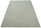 Beige Modern Style Hand Tufted 5x8 Wool Area Rug