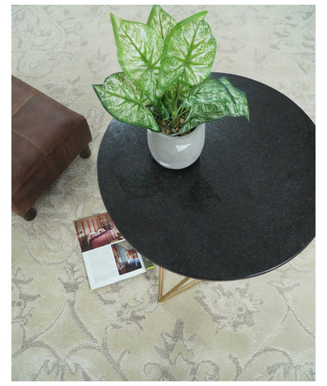 Beige Modern Style Hand Tufted 5x8 Wool Area Rug