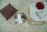 Beige Modern Style Hand Tufted Area Wool Area Rug