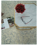 Beige Modern Style Hand Tufted Area Wool Area Rug