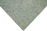 Beige Modern Style Hand Tufted Wool Area Rug