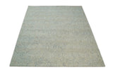 Beige Modern Style Hand Tufted Wool Area Rug
