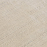 Beige Tribal Border Hand Loomed Wool Area Rug