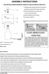 Beitbridge Navy Table Lamp-Lighting-Parc Decor