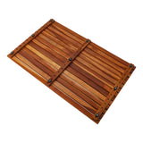 Bel Air Indoor or Outdoor Teak Shower and Bath Mat-Bath Mat-Parc Decor