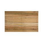 Belize Teak String Mat with Rubber Footing 31.4" x 19.6"
