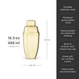 Belmont Heavyweight Cocktail Shaker