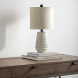Berehomet Cream Table Lamp-Lighting-Parc Decor