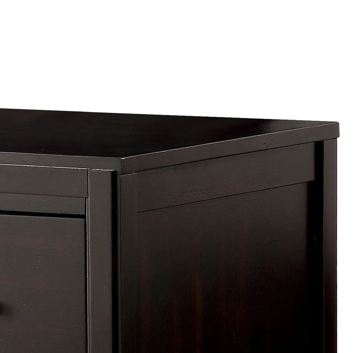 Berenice 23" Transitional Solid Wood 2-Drawer Nightstand