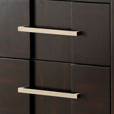 Berenice 23" Transitional Solid Wood 2-Drawer Nightstand-床头柜-Parc Decor