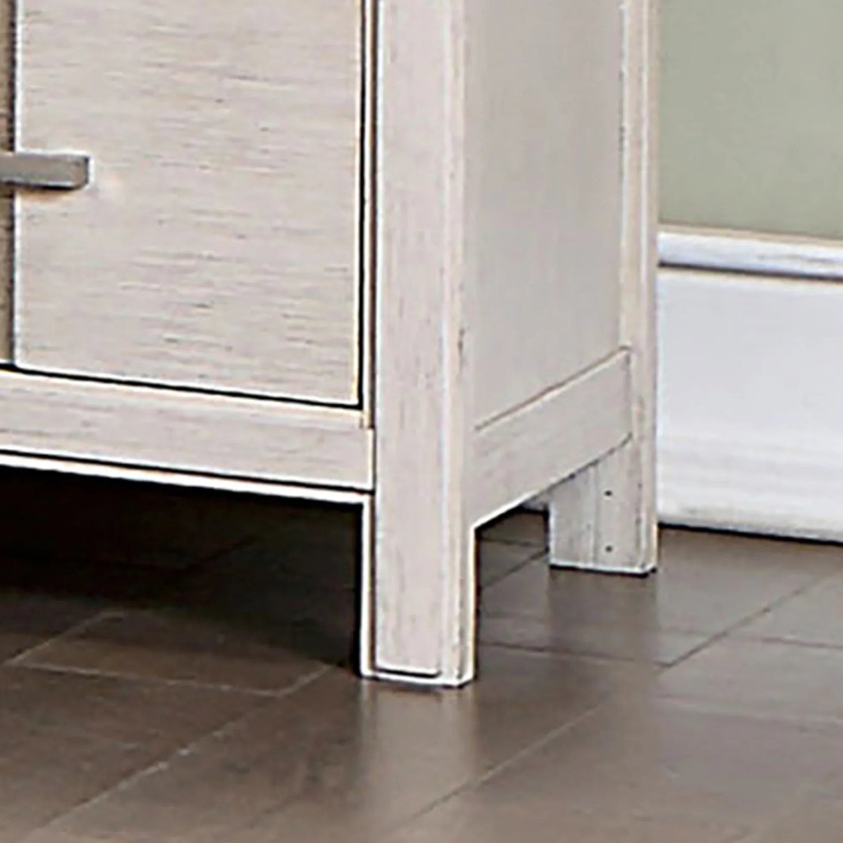 Berenice 23" Transitional Solid Wood 2-Drawer Nightstand-床头柜-Parc Decor