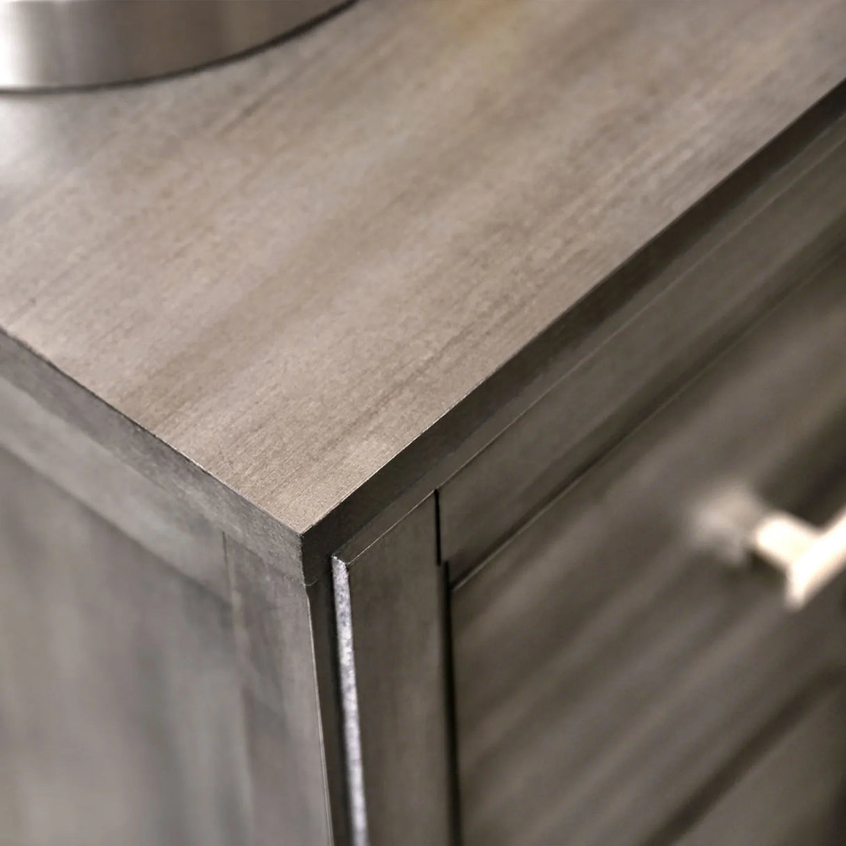 Berenice 23" Transitional Solid Wood 2-Drawer Nightstand-床头柜-Parc Decor